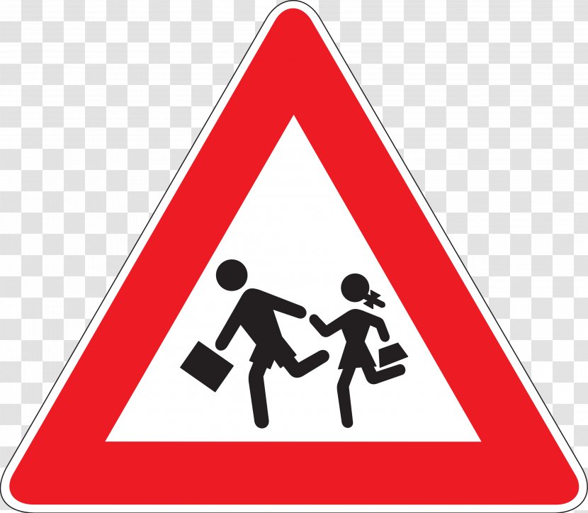 School Uniform Zone Education Traffic Sign - Street Transparent PNG
