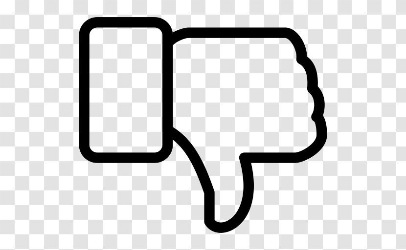 Icon Design Like Button Clip Art - Thumb Signal - Dislike Transparent PNG