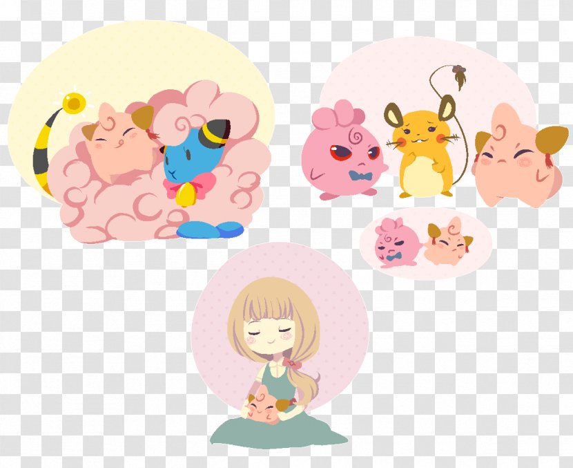 Pink M Character Clip Art - Animal - Bingbing Transparent PNG