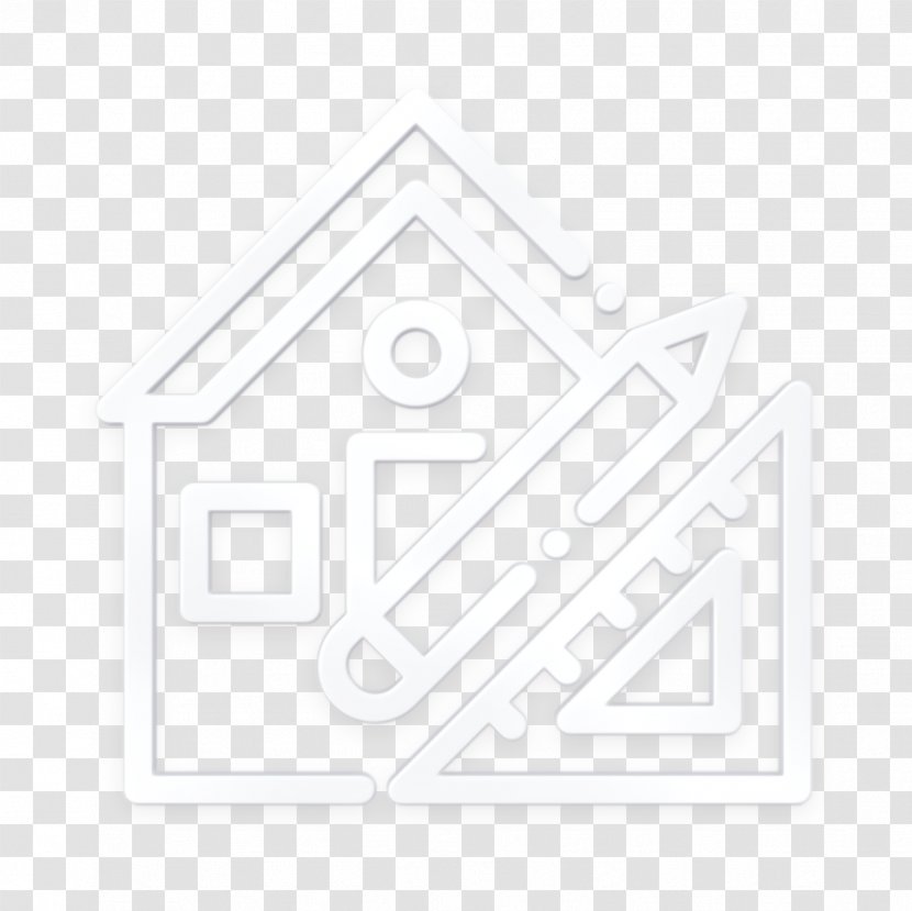Sketch Icon Home Decoration - Blackandwhite - Signage Transparent PNG