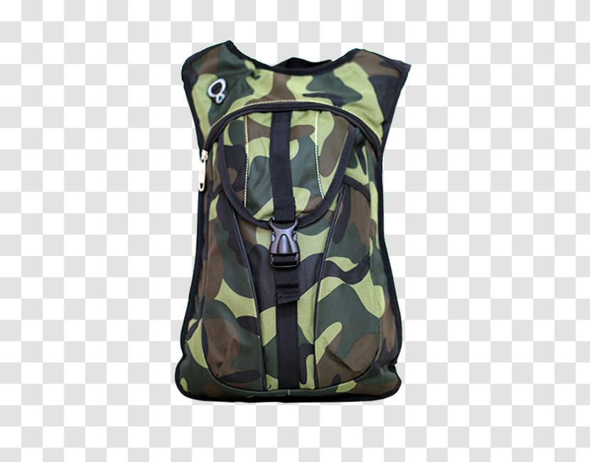 Gilets Khaki Military Camouflage Backpack Transparent PNG
