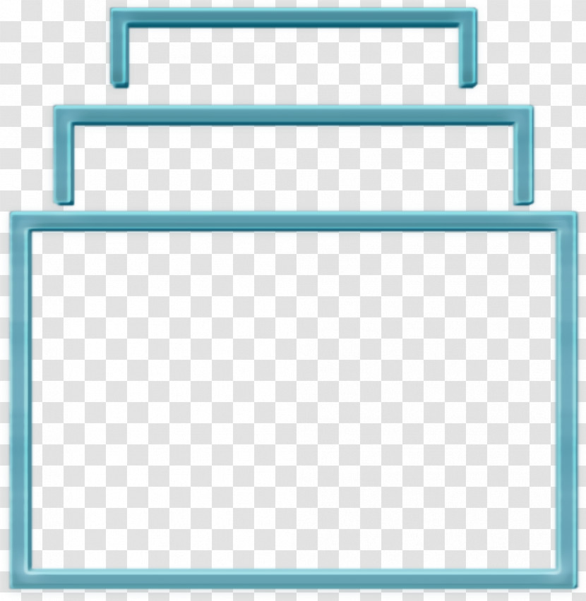 Rectangle Icon IOS7 Set Lined 1 Icon List Icon Transparent PNG