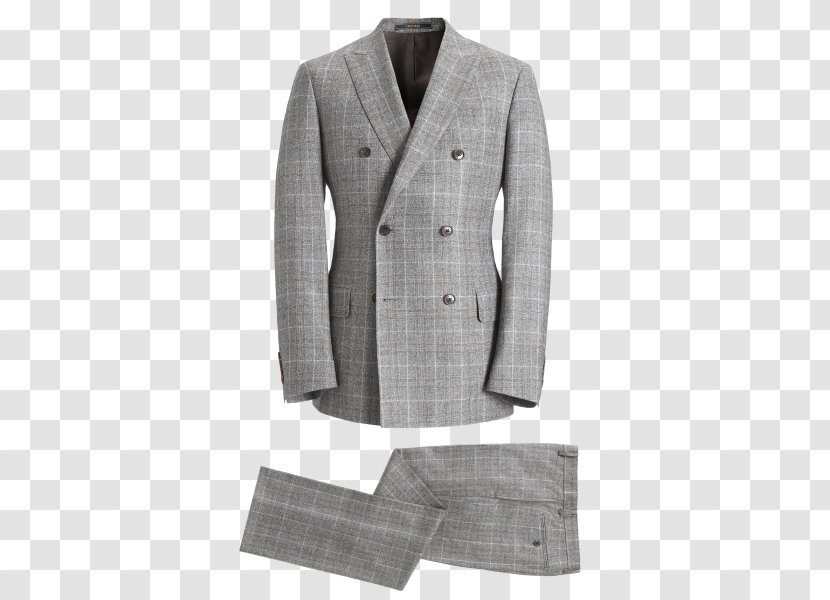 Blazer Plaid Suit Button Formal Wear - Jacket - Double-breasted Transparent PNG