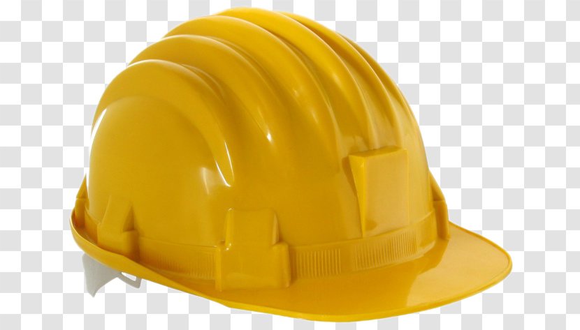 Hard Hat Personal Protective Equipment Architectural Engineering Clip Art - Clothing - Yellow Helmet Transparent PNG