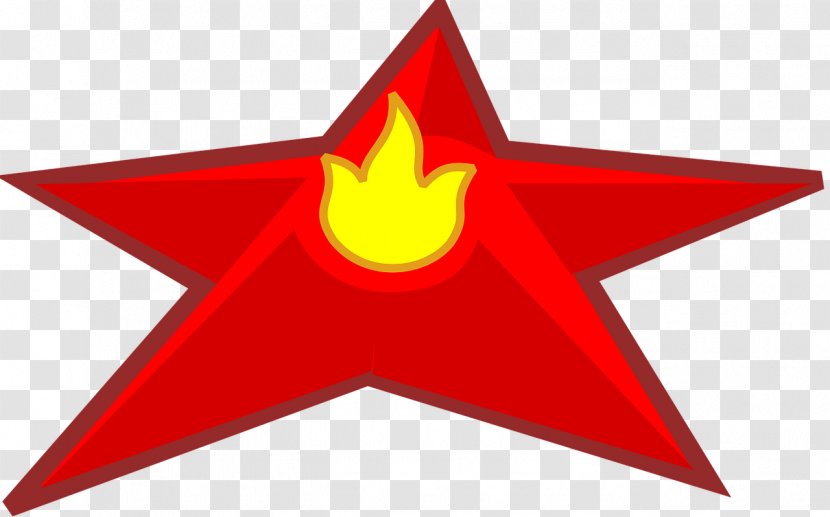 Star Flame Clip Art - Triangle Transparent PNG