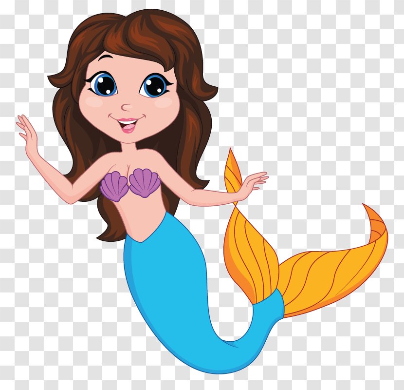 The Little Mermaid Vector Graphics Illustration Image - Istock Transparent PNG