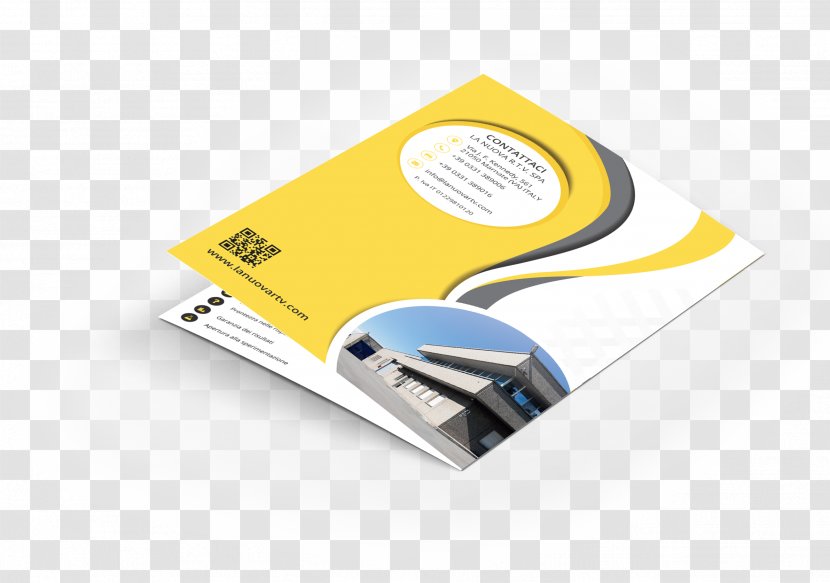 Brand Font - Yellow - Bifold Brochures Transparent PNG