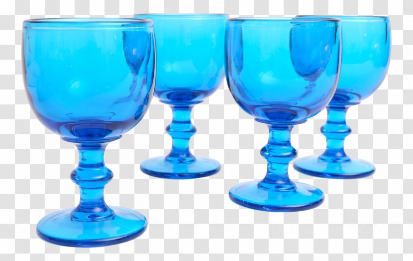 Wine Glass Cocktail Champagne Blue - Lamp - Chair Transparent PNG