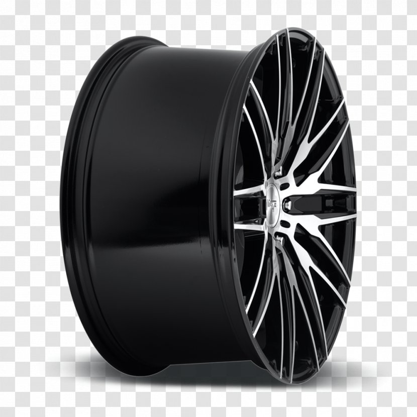 Alloy Wheel Spoke Tire Rim - Automotive - Brushed Transparent PNG