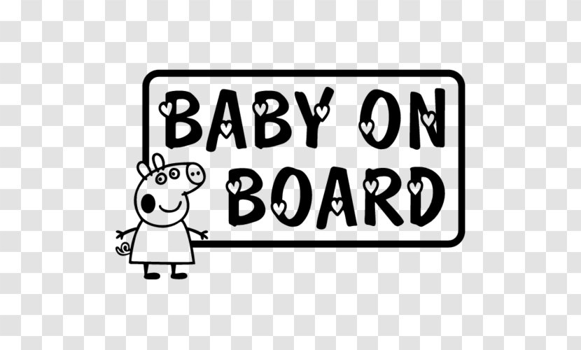Sticker Brand Car Novosibirsk Human Behavior - Baby On Board Transparent PNG