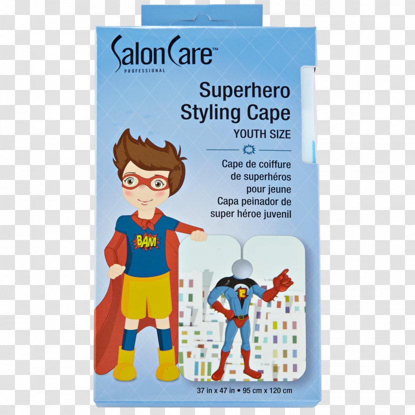 Sibel Space Heroes Kids Cape De Coiffure Superhero Fiction Stucco - Beauty Care Flyer Transparent PNG