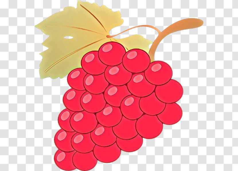 Grape Seedless Fruit Grapevine Family Red Clip Art - Cartoon - Vitis Transparent PNG