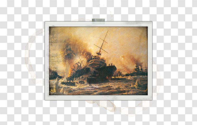 French Battleship Bouvet Naval Operations In The Dardanelles Campaign Gallipoli - Picture Frame - Landing At Anzac Cove Transparent PNG