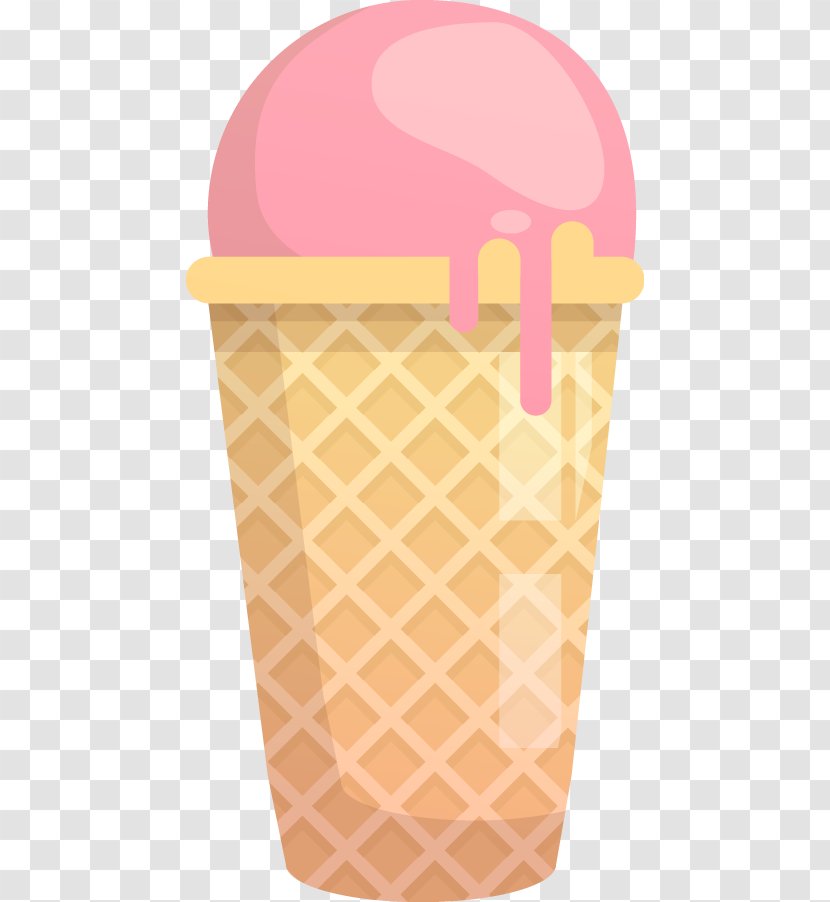 Neapolitan Ice Cream Gelato Cone Transparent PNG