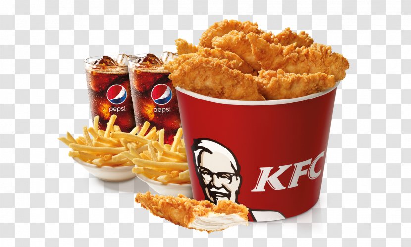 Fast Food French Fries Onion Ring KFC Chicken Nugget - Recipe - Bucket Transparent PNG