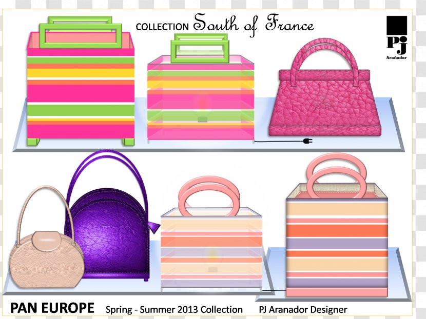 Paper Pink M Bag Pattern - Brand Transparent PNG