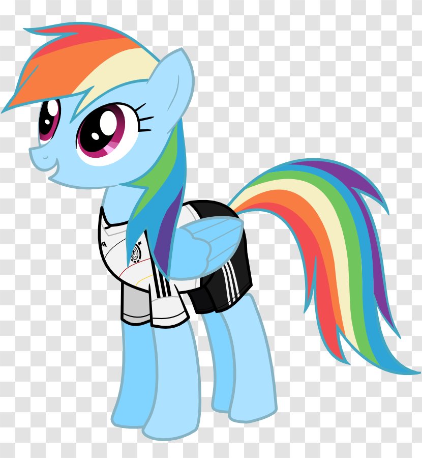 Rainbow Dash Applejack Pony - Mythical Creature Transparent PNG
