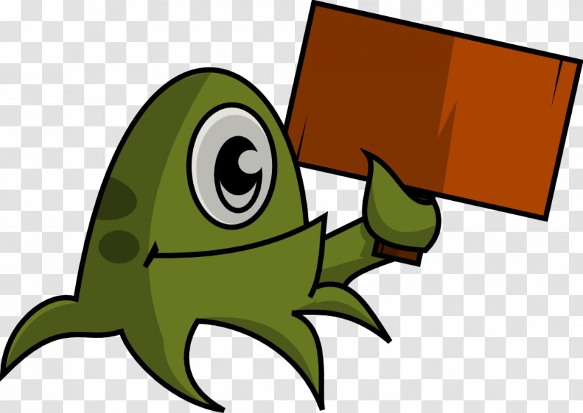 Creative Commons Monster Animation Clip Art - Placard Cliparts Transparent PNG