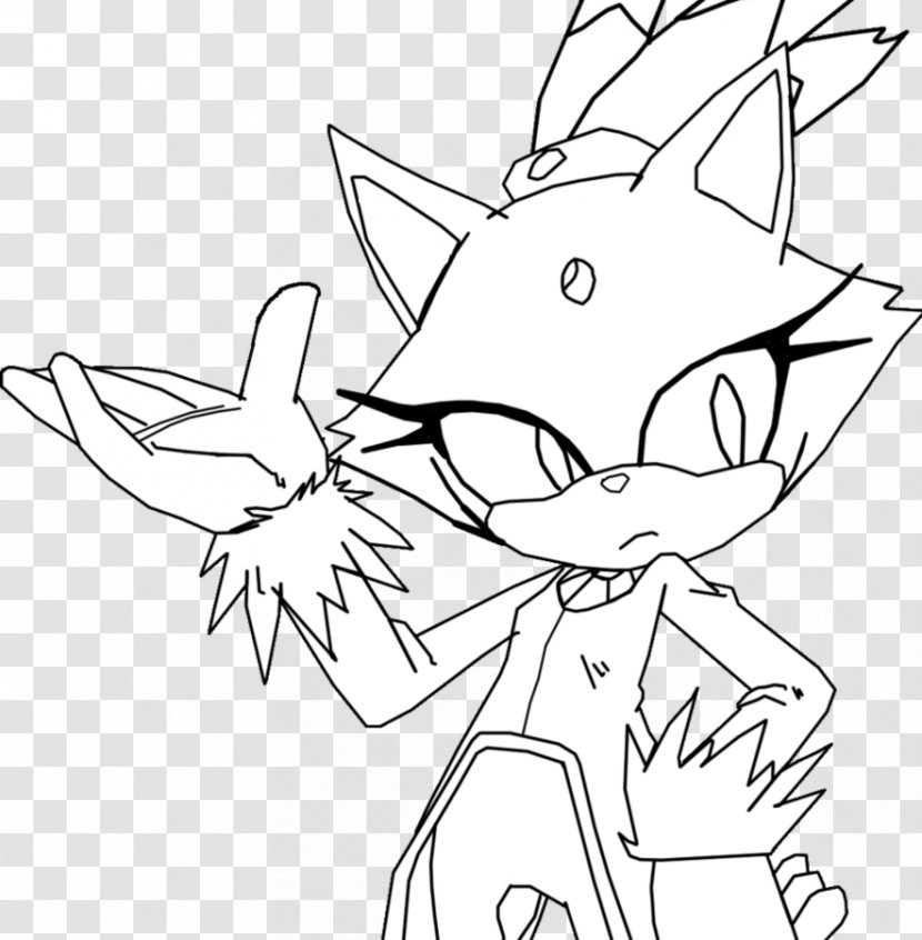 Blaze The Cat Sonic Generations Sphynx Drawing Russian Blue Transparent PNG