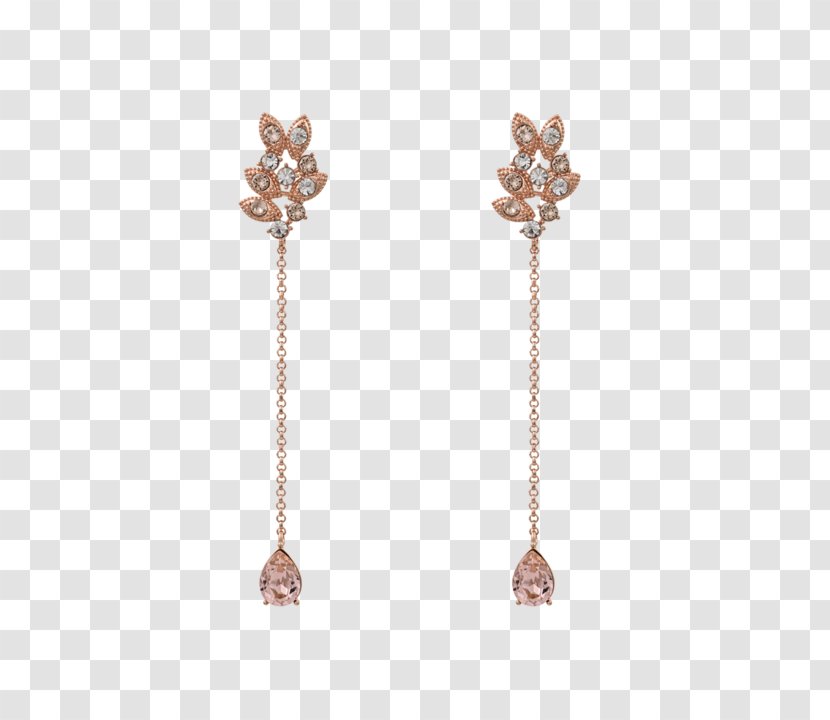 Earring Gold Swarovski AG Jewellery Necklace Transparent PNG