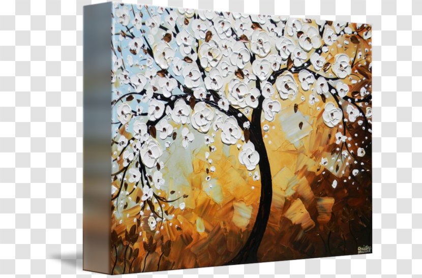 Painting Acrylic Paint Modern Art Gallery Wrap Canvas - Life Transparent PNG