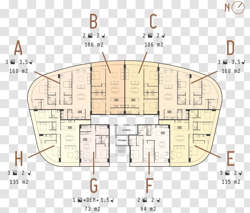 Floor Plan Line Angle - Area - Master Transparent PNG