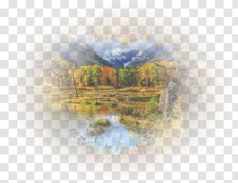 Desktop Wallpaper Autumn Display Resolution Image High-definition Television - Watercolor Paint Transparent PNG