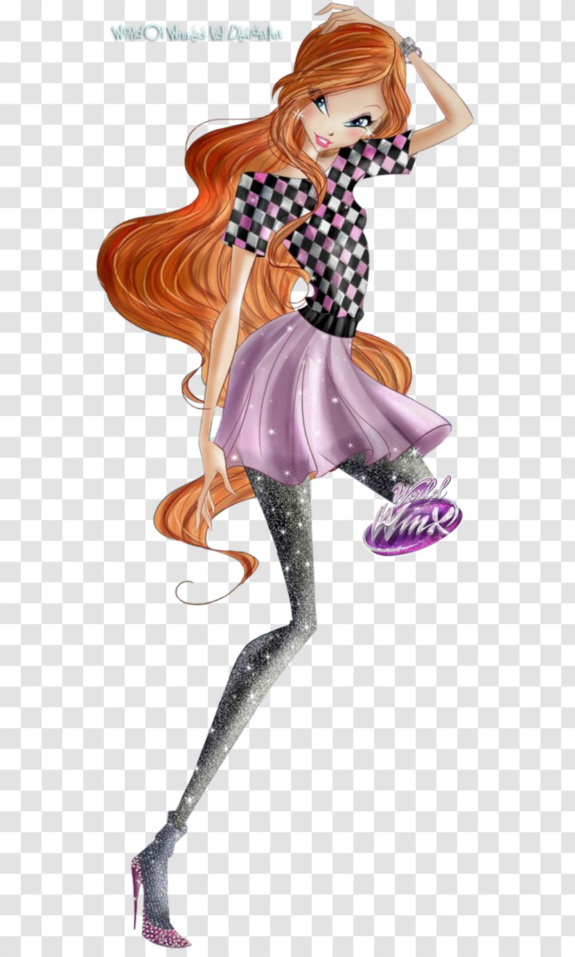 Bloom Stella Flora Musa Tecna - Winx Club Season 1 Transparent PNG