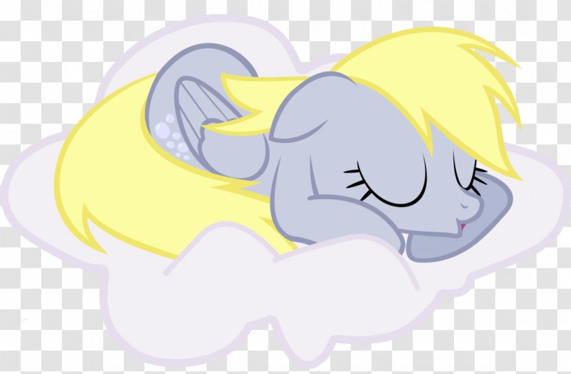 Derpy Hooves Pinkie Pie My Little Pony Rainbow Dash - Cartoon - Sleep Vector Transparent PNG