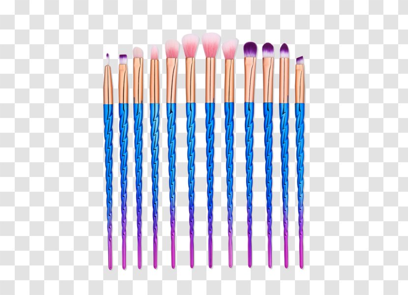 Makeup Brush Pencil Ballpoint Pen Line - Cosmetics - MAKE UP TOOLS Transparent PNG