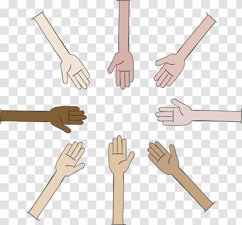 Hand Download Icon - Material - Friends From All Walks Of Life Lend A Helping Transparent PNG