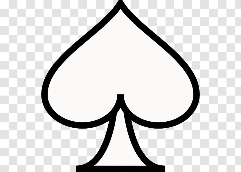 Ace Of Spades Suit Clip Art - Spade - Card Transparent PNG