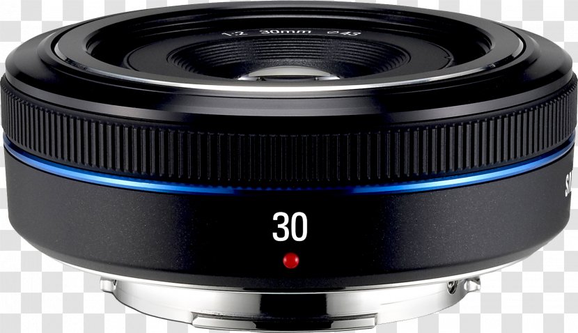 Camera Lens Samsung NX-mount NX 30mm F2 Pancake 60mm F2.8 Macro ED OIS SSA Mirrorless Interchangeable-lens - Nxmount Transparent PNG