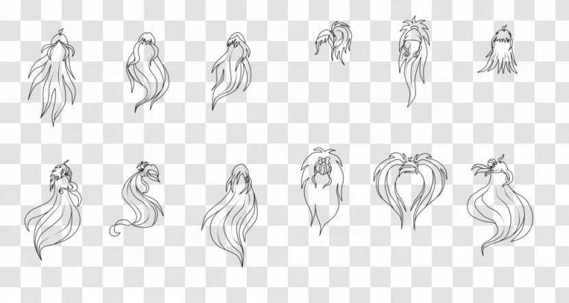 DeviantArt Drawing Artist Sketch - Neck - Curly Hairstyles Transparent PNG