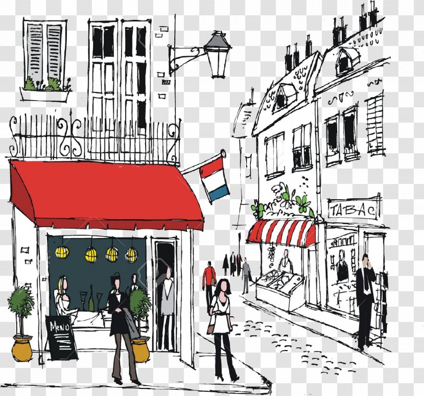 France French Cuisine Clip Art - Town Transparent PNG