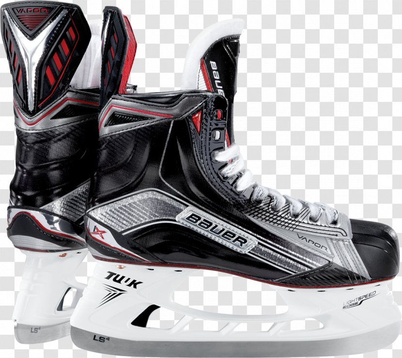 Bauer Hockey Ice Skates Equipment Sport - Vapor Transparent PNG