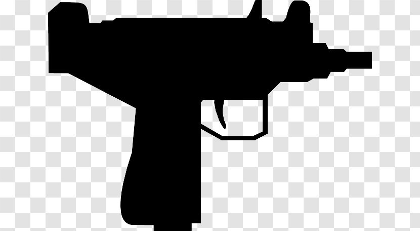 Firearm Silhouette Pistol Clip Art - Frame - Guns Cartoon Transparent PNG
