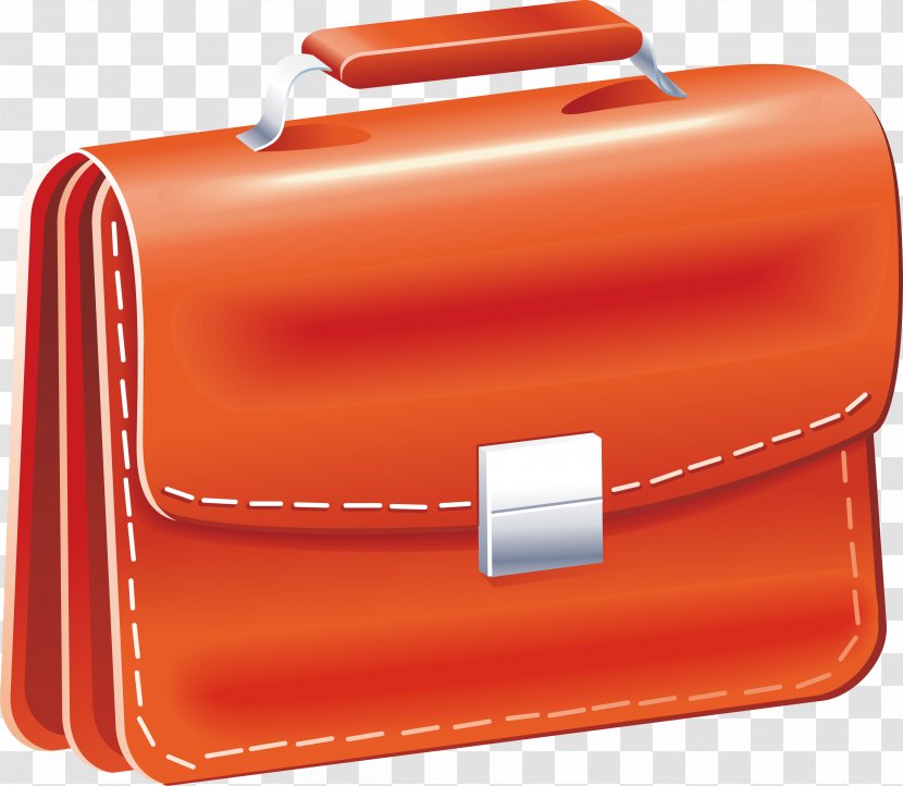 Briefcase School Kindergarten Handbag Clip Art - Bag Transparent PNG