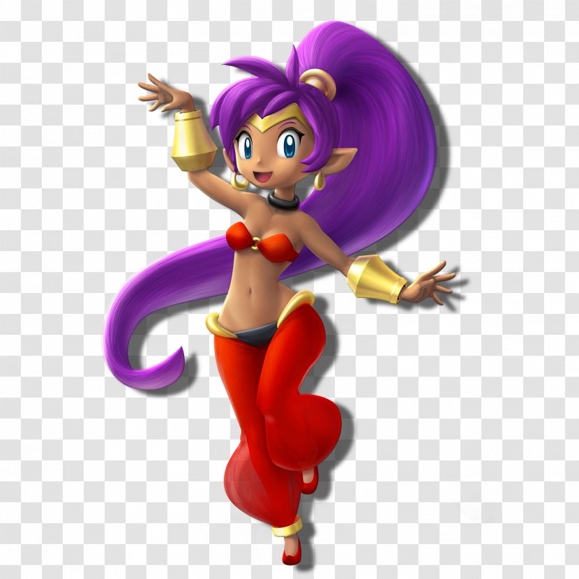 Shantae: Half-Genie Hero Super Smash Bros. For Nintendo 3DS And Wii U Blaster Master Zero - Action Figure Transparent PNG
