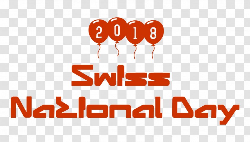 Happy 2018 Swiss National Day. - Frame - Heart Transparent PNG