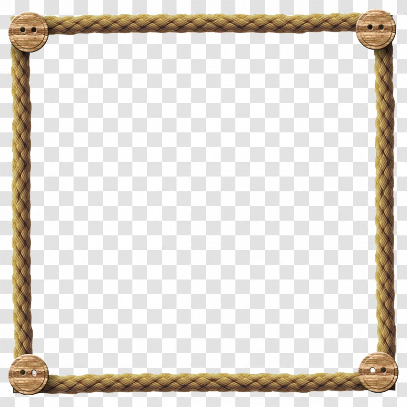Borders And Frames Rope Picture Clip Art - Lasso Transparent PNG