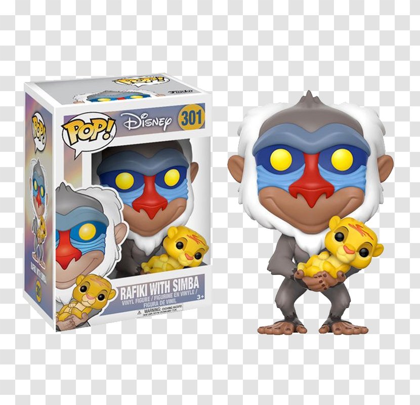 Simba Rafiki The Lion King Funko Action & Toy Figures Transparent PNG