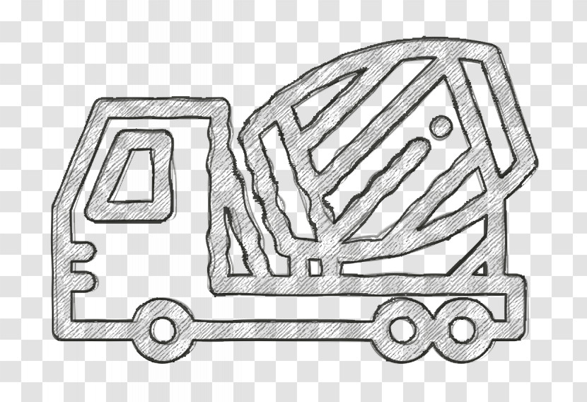 Concrete Mixer Icon Truck Icon Architecture & Construction Icon Transparent PNG