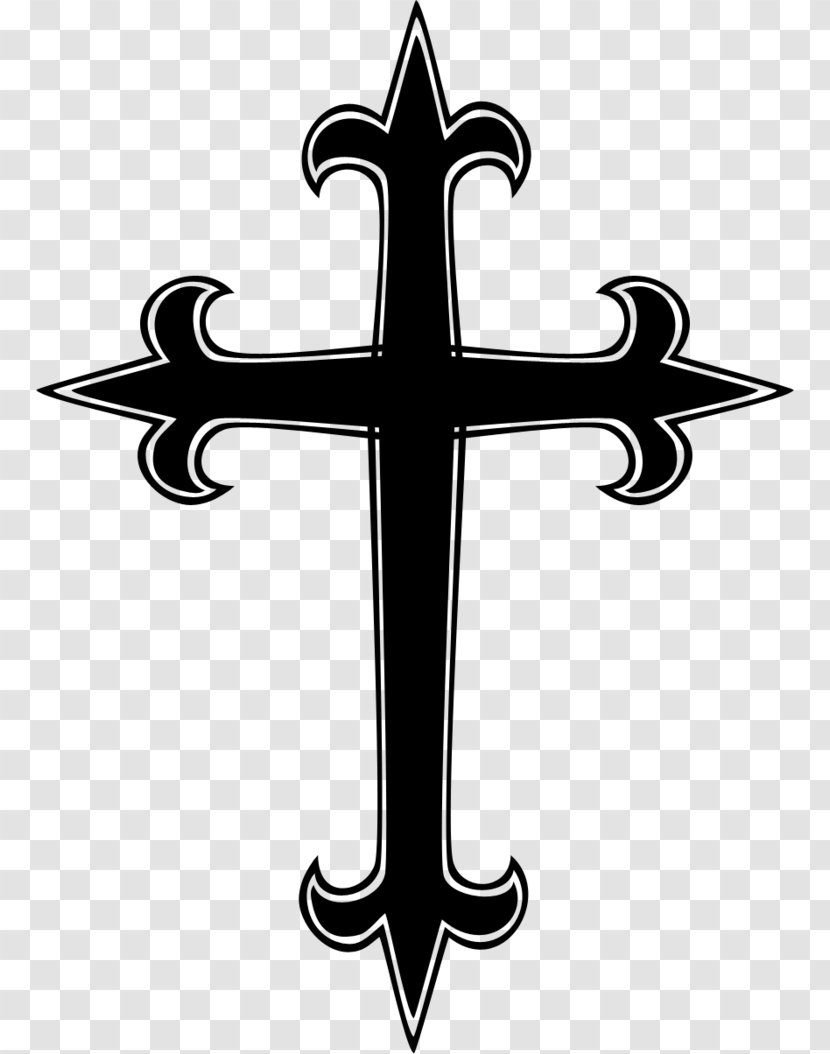 Celtic Cross Gothic Fashion Clip Art - Crucifix - Steampunk Cliparts Transparent PNG
