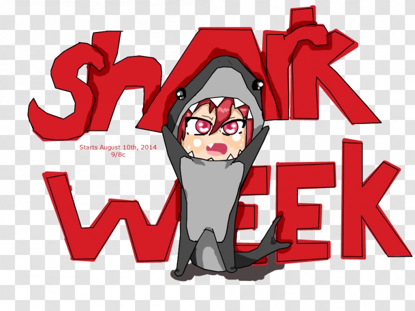 T-shirt Top Woman Raglan Sleeve Boy - Cartoon - Shark Week Transparent PNG