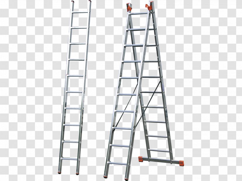 Ladder Aluminium Stairs Height KRAUSE-Werk Krause STABILO Transparent PNG