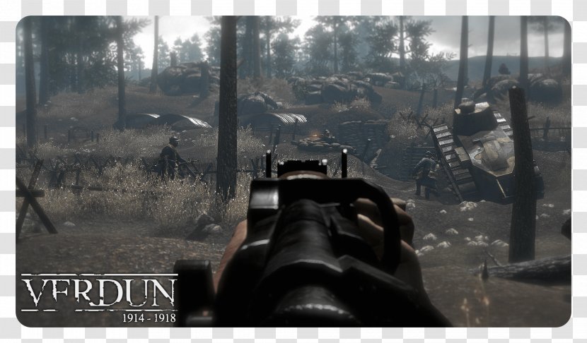 Verdun First World War Video Game Shooter First-person - Playstation 4 Transparent PNG