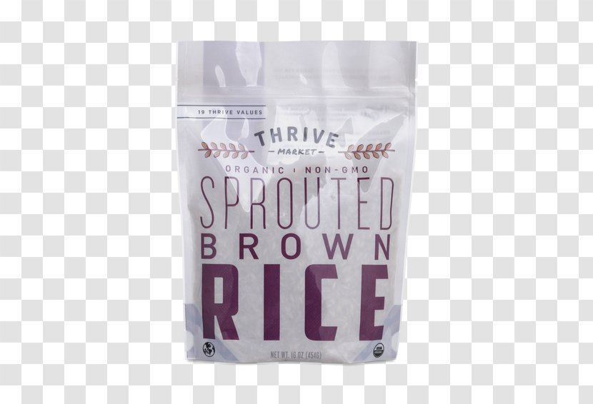 Germinated Brown Rice Product Organic Food Purple - Peanut Sauce Suppliers Transparent PNG