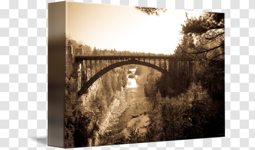 Ausable Chasm Stock Photography Picture Frames - Arch Bridges Transparent PNG