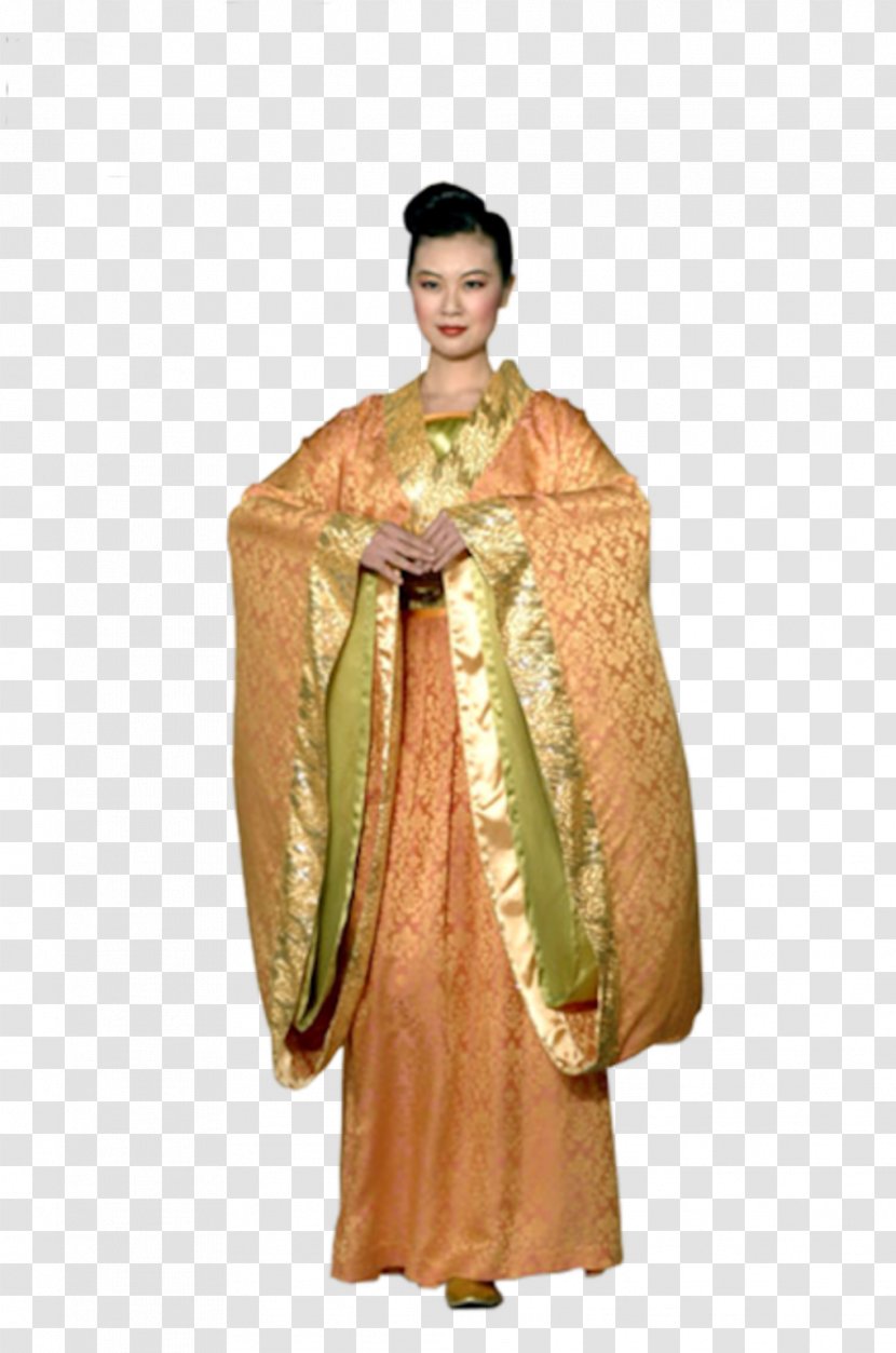 Hanfu China Song Dynasty Yuan Clothing - Robe - Karma Transparent PNG